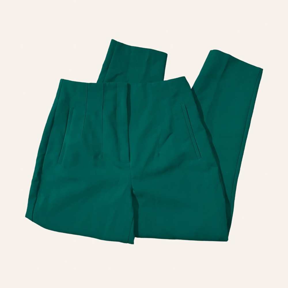 Kelly Green Zara Dress Pants NWT